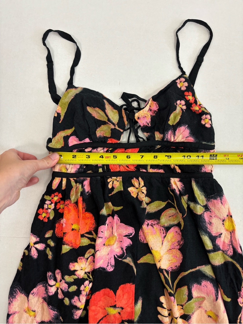 Free People Wisteria Maxi Dress in Dark Combo Size S - Picture 11 of 12